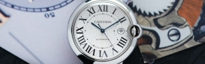 Cartier Ballon Bleu 42mm in Steel W69012Z4