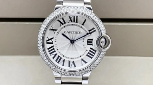 Imitation Cartier Ballon Bleu watch diamonds for women